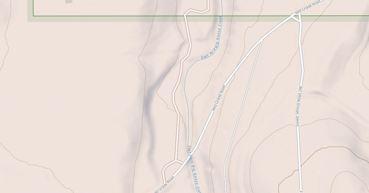 Map preview of EAST FORK FISHING