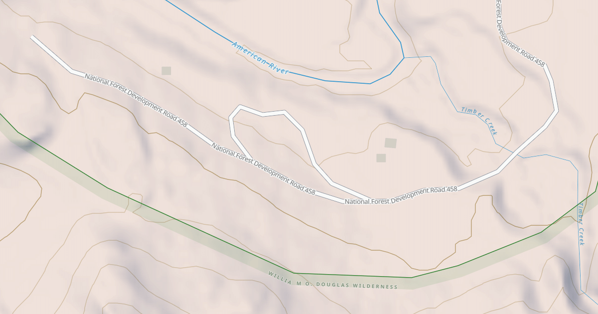 Map preview of TIMBER CREEK SUMMER HOMES SPUR