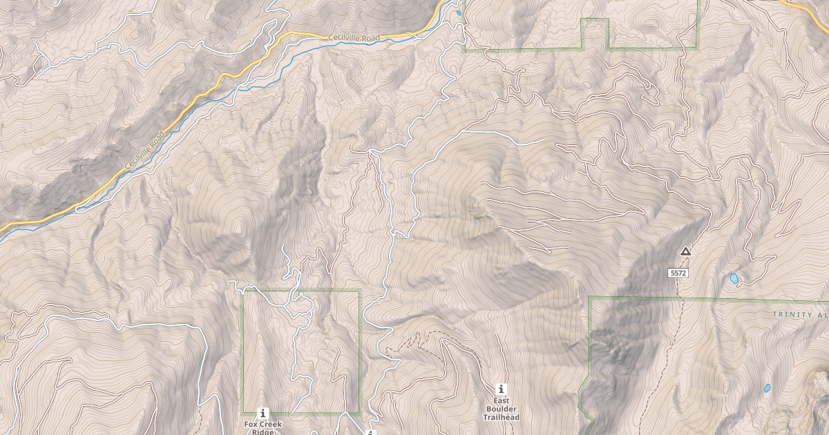 Map preview of BOULDER
