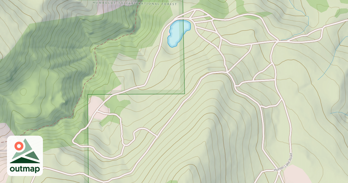 Map of SOUTHWEST RENO ROAD