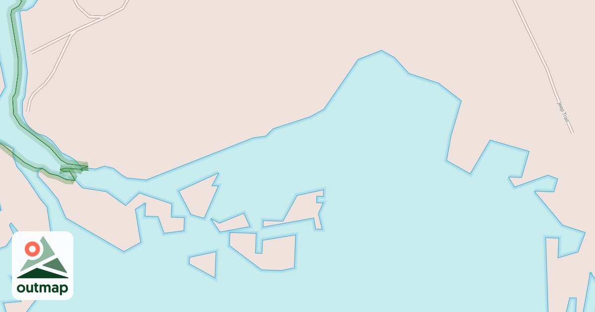 Map of Plains South Trail