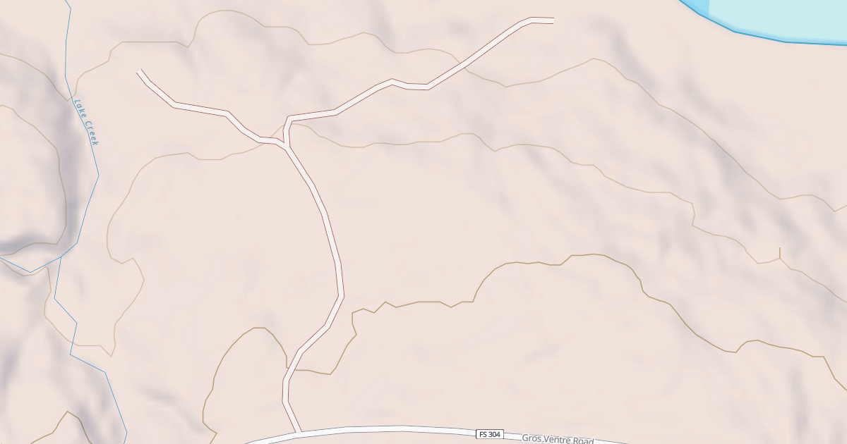 Map preview of GROS VENTRE SPUR