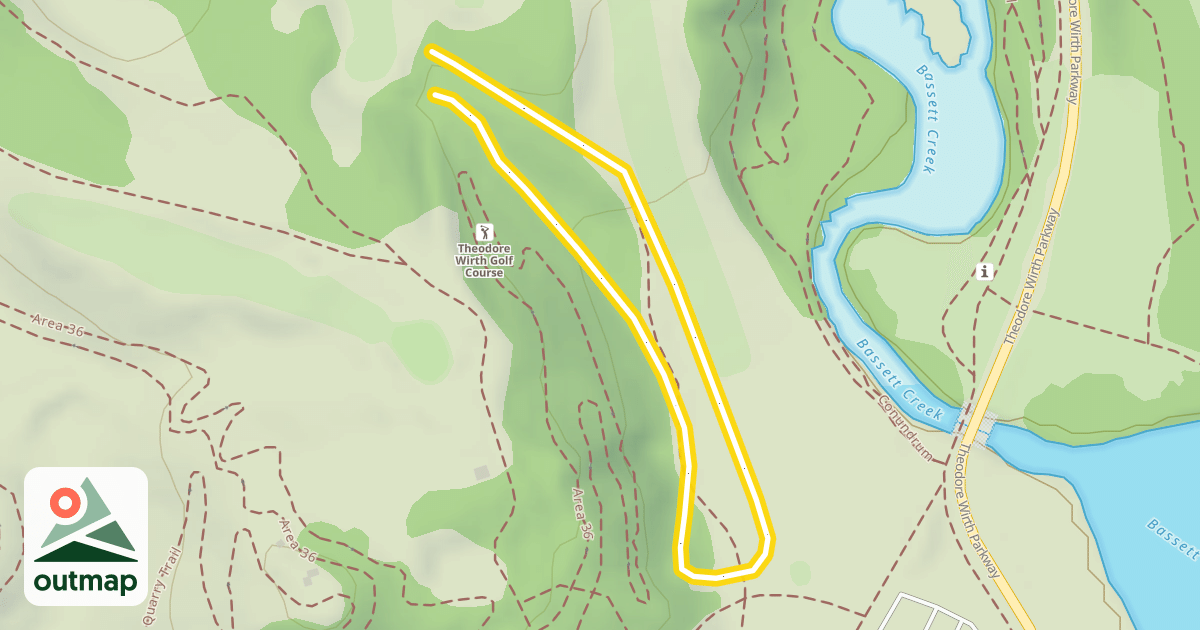 Map of La Squadra Loop