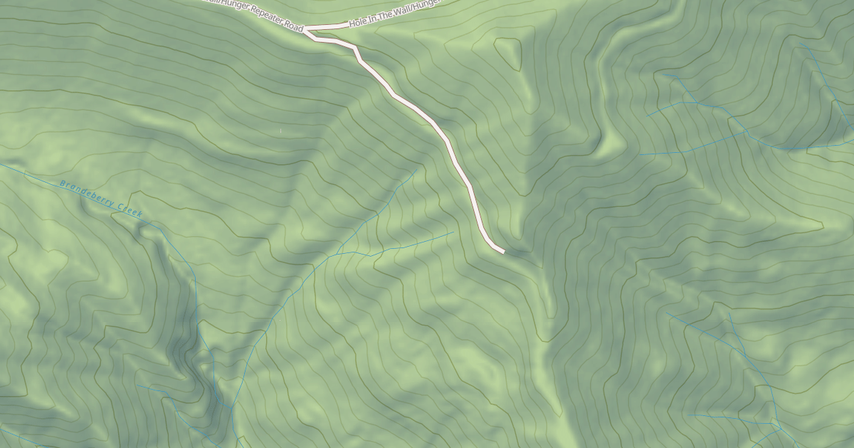 Map preview of USFS National Forest System Roads {83B1033A-6471-4A59-AE7C-BA3BF34FF902}