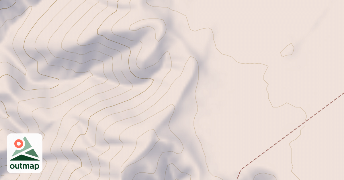 Map of Badlands Trail