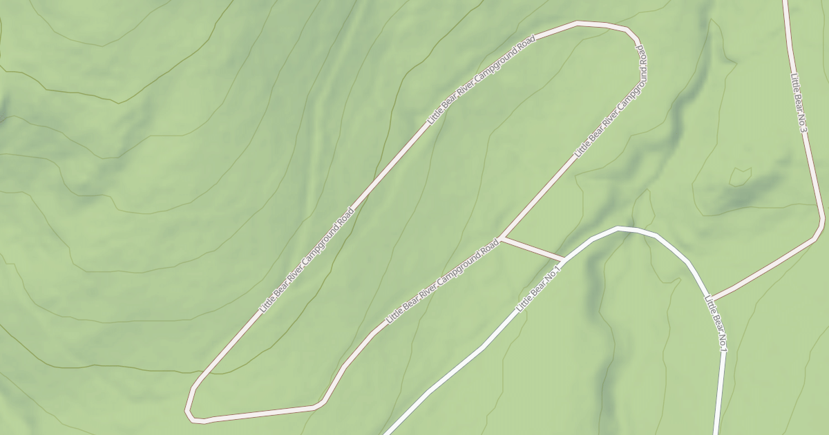 Map preview of LITTLE BEAR CAMPGROUND