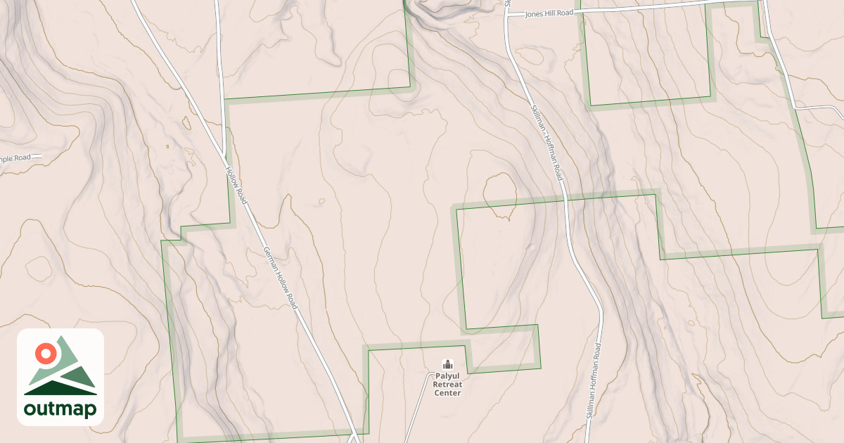 Map of C2 Snowmobile Trail