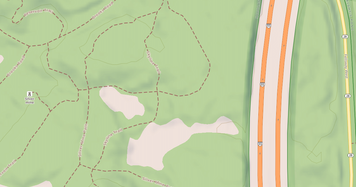 Map preview of Mountain Bike Loop