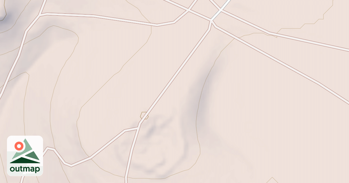 Map of Radar Hill OHV Trails