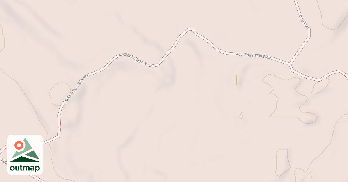 Map of Straight Arrows Trail