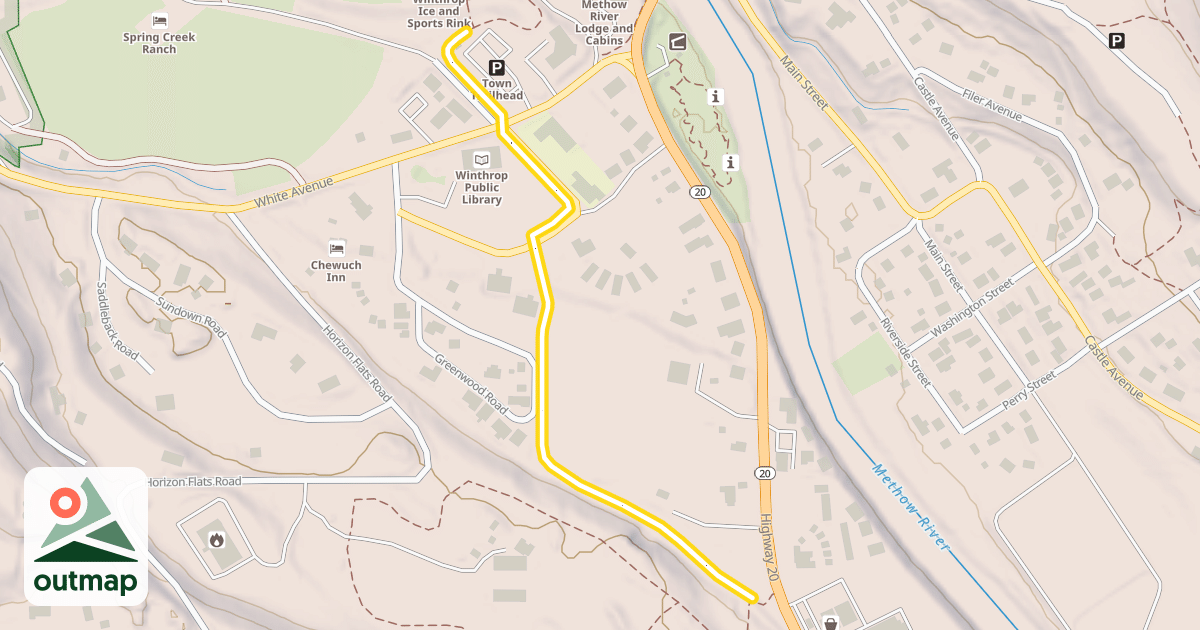 Map of Susie Stephens Trail
