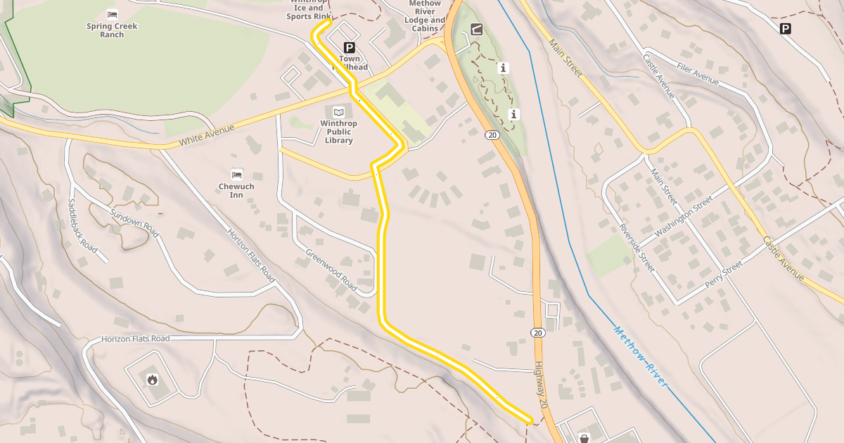 Map preview of Susie Stephens Trail
