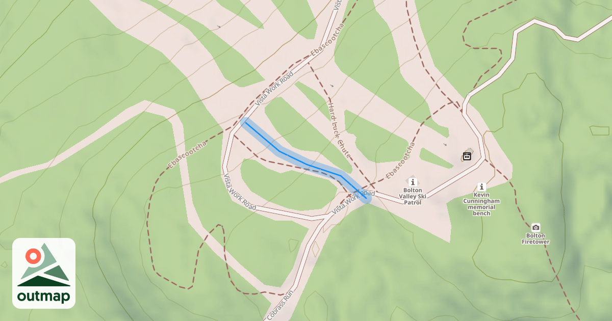 Map of Spillway Lane