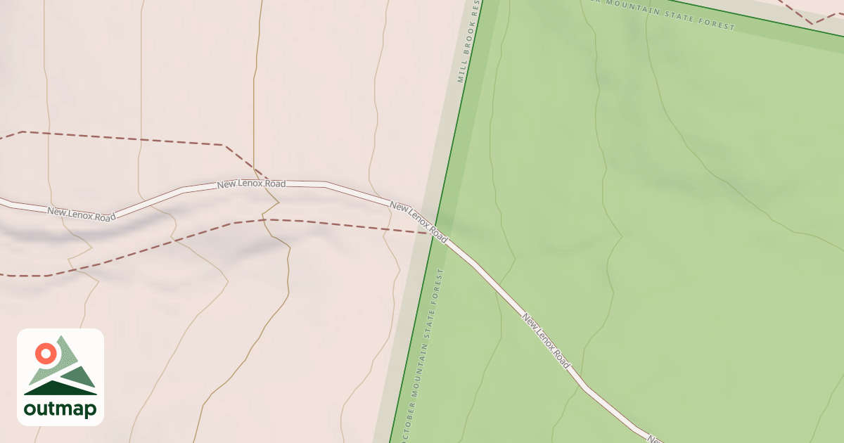 Map of New Lenox Road