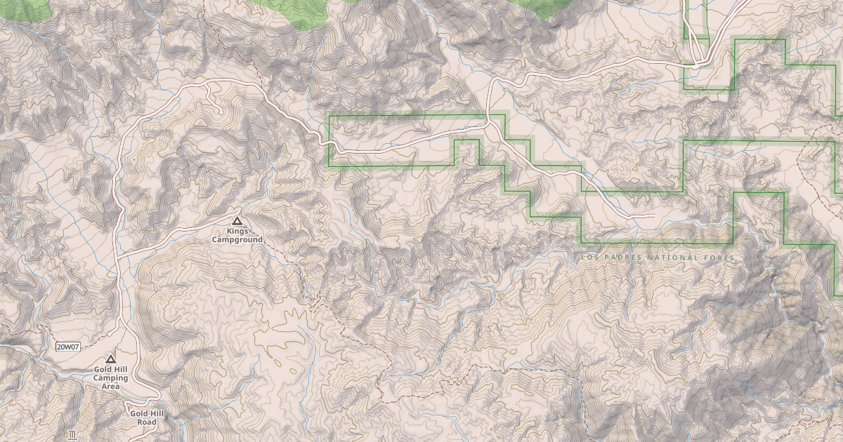 Map preview of GOLD HILL