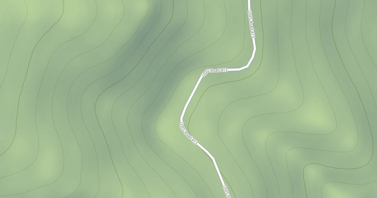 Map preview of USFS Motor Vehicle Use Map Trails 13002