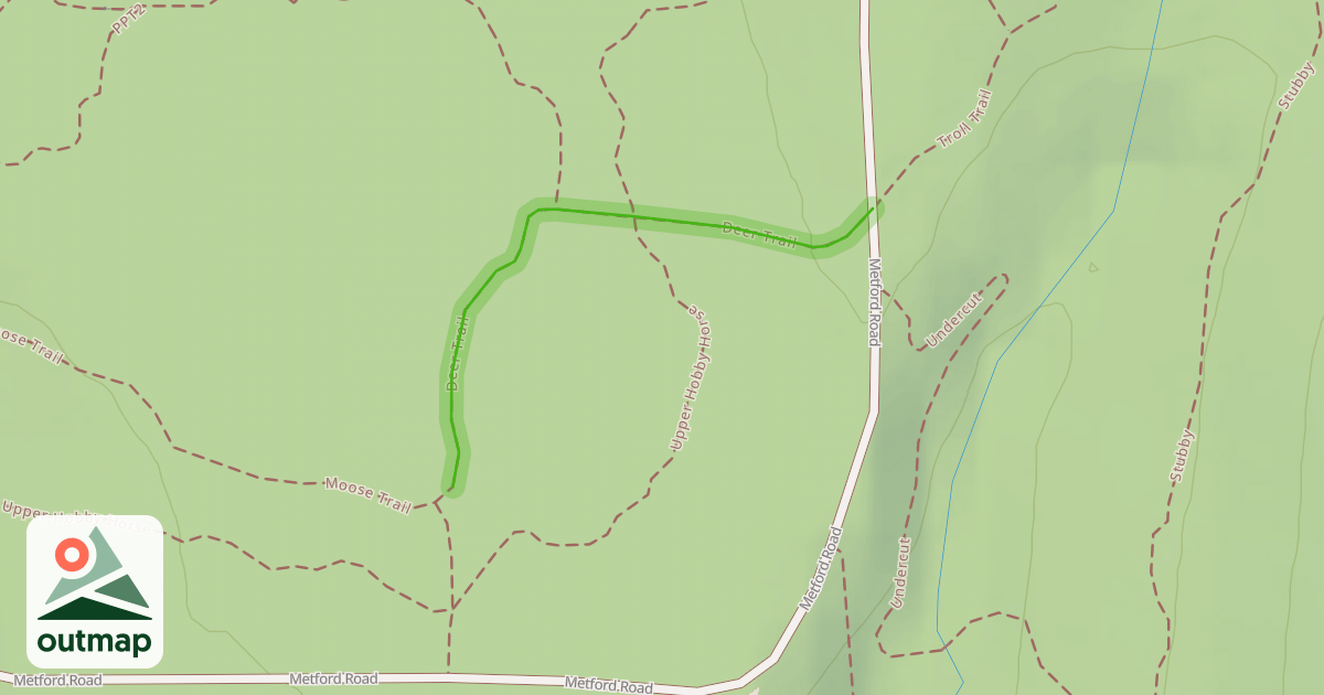 Map of Deer Trail