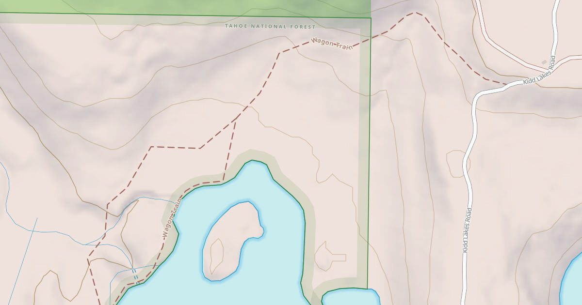 Map preview of Cascade Lake Ohv