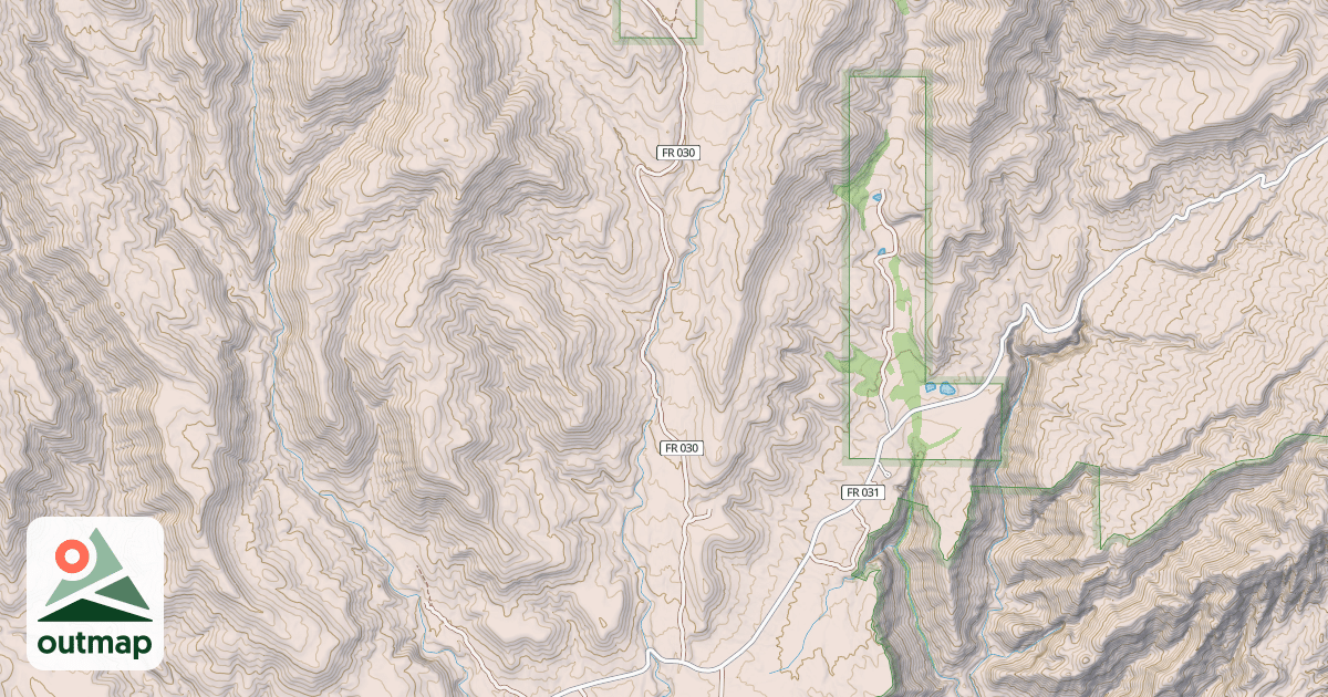 Map of FULLER RANCH