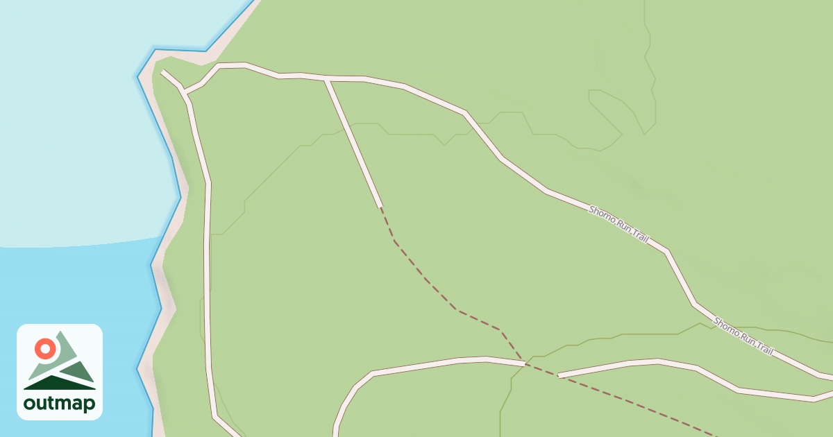 Map of Prince Gallitzin State Park Trails