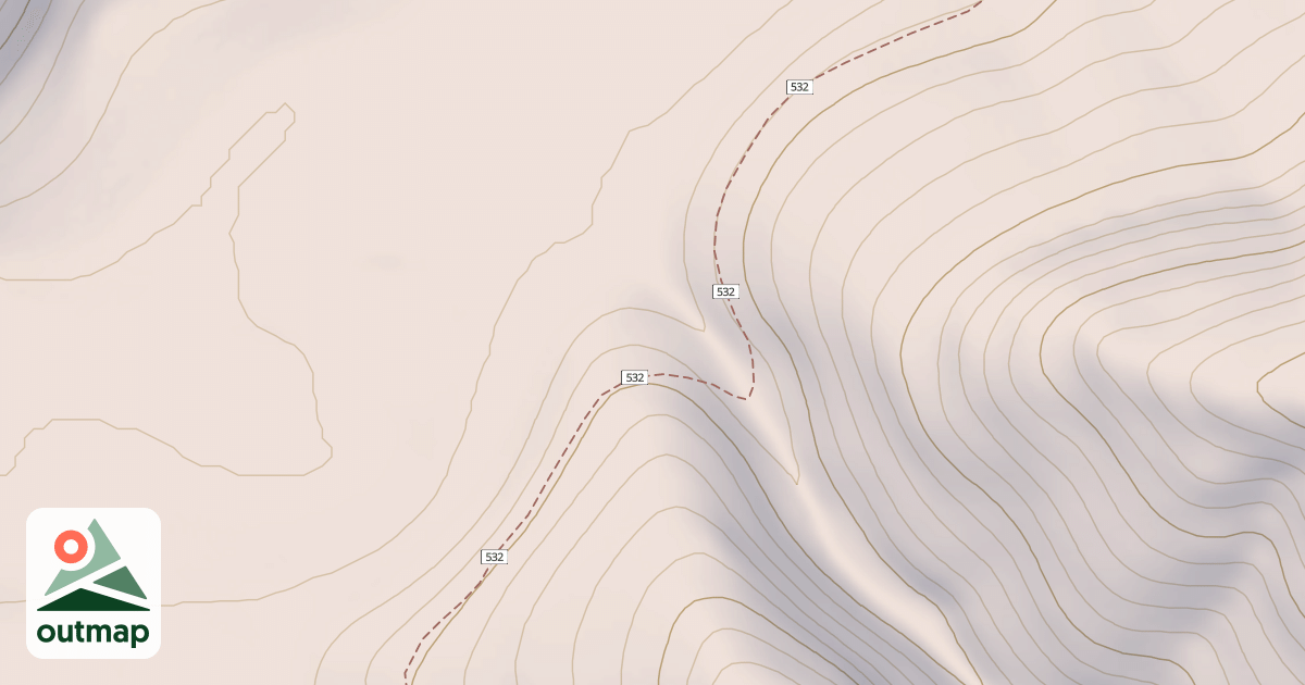Map of CAYUSE CREEK & MONROE CREEK