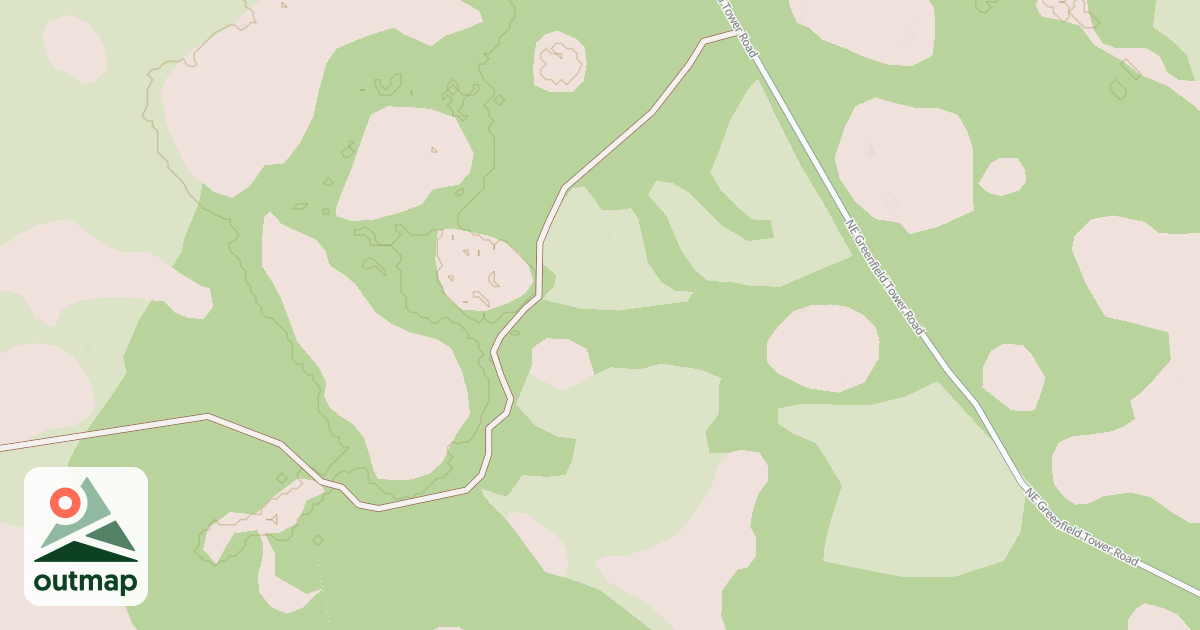 Map of USFS Motor Vehicle Use Map Roads {CF853E7D-9A41-4449-ABE4-12B952E43E65}