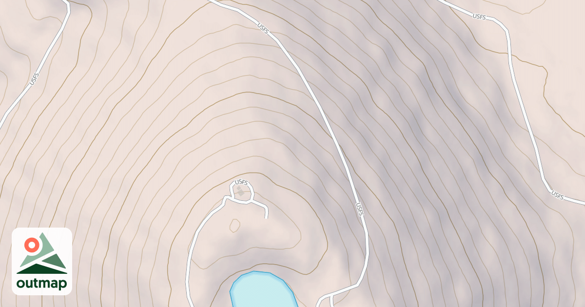 Map of Cone Road