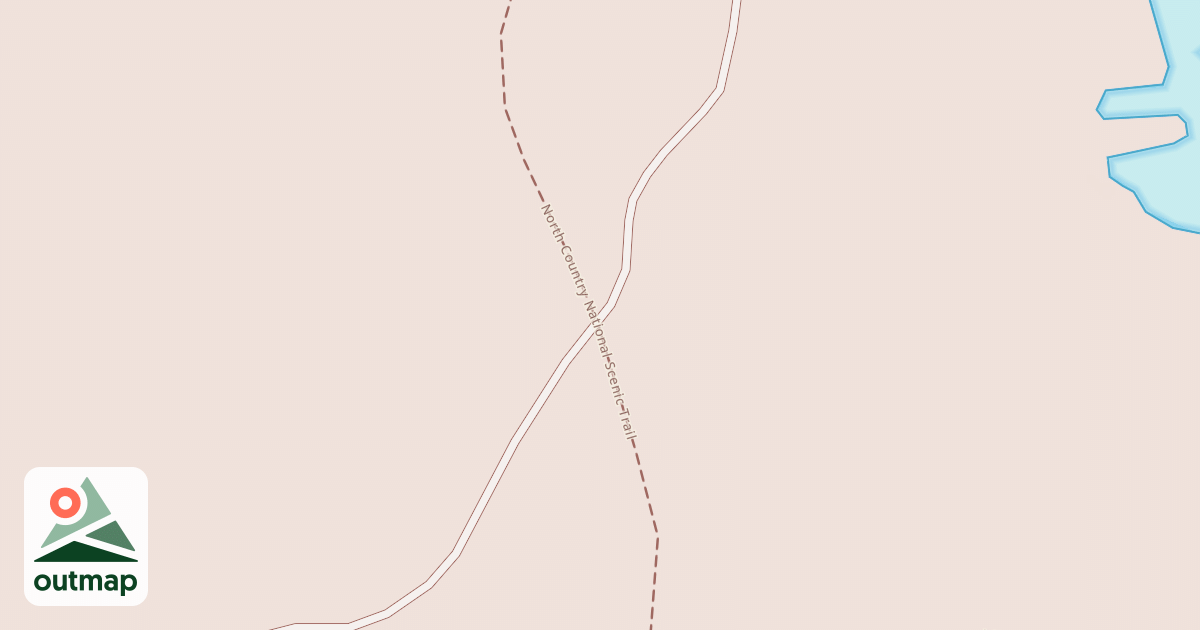 Map of North Country National Scenic Trail