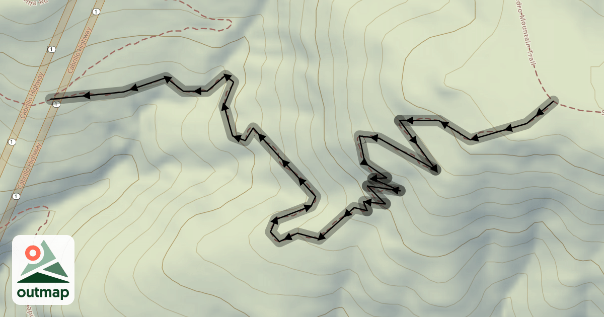 Map of Two Pines