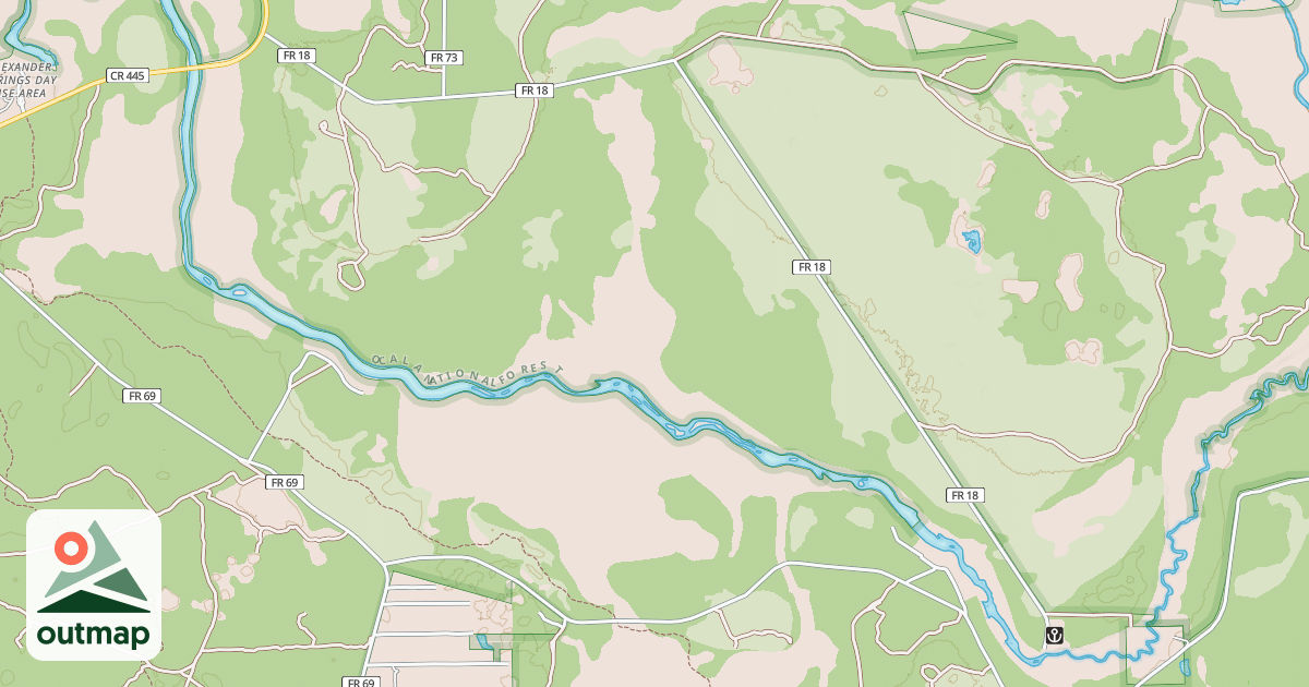 Map of SPRING CREEK LANDING