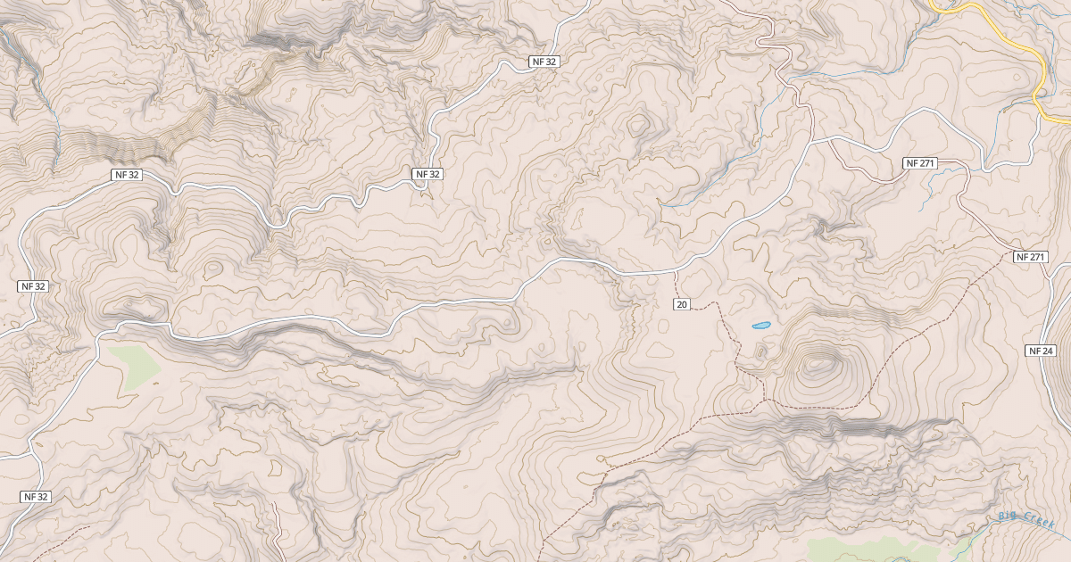 Map preview of BURNT PEAK