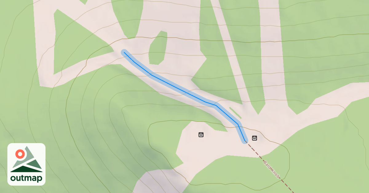 Map of Upper Canaan Curve