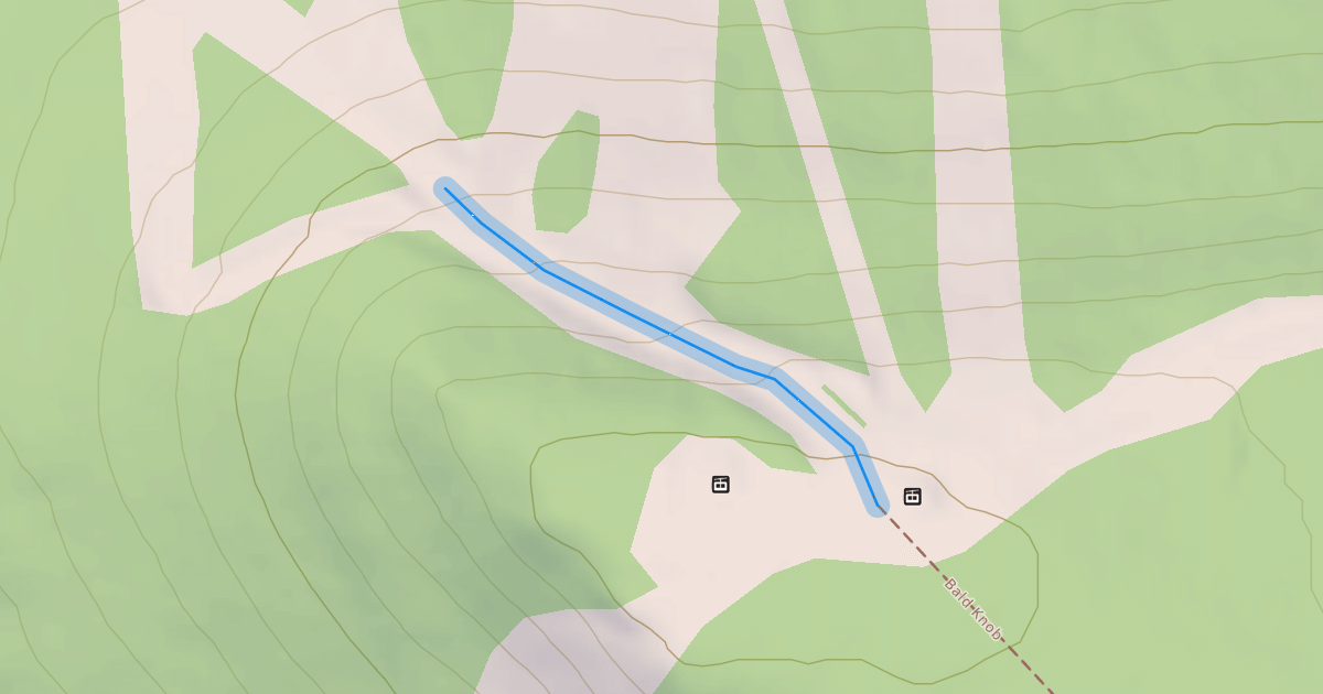 Map preview of Upper Canaan Curve