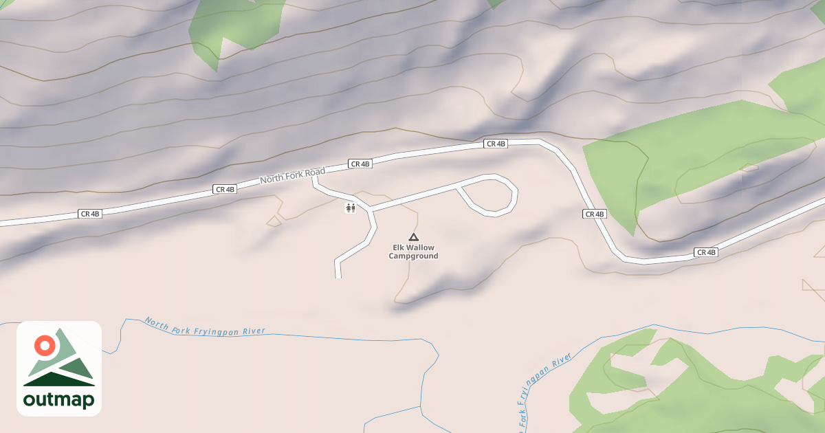 Map of ELK WALLOW CAMPGROUND