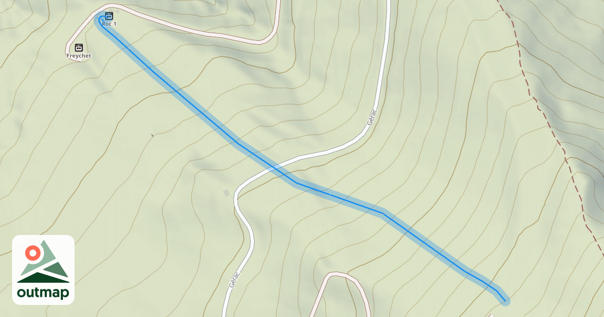 Map of Cabanes
