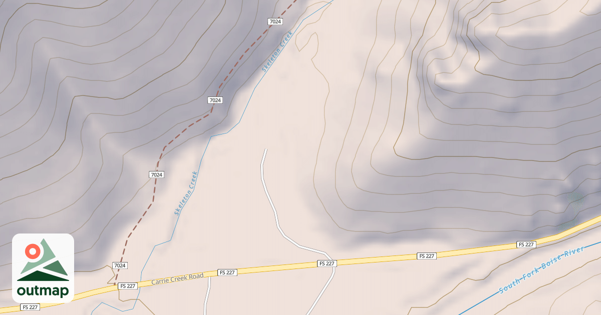 Map of SKELETON C G