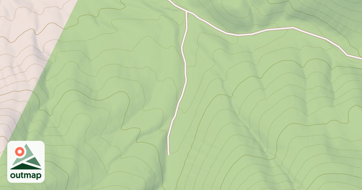 Map of SPENCER SPUR B