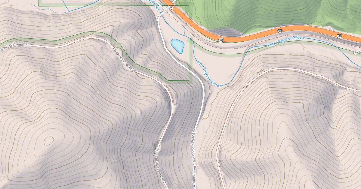 Map preview of Rainy/dominion Loop