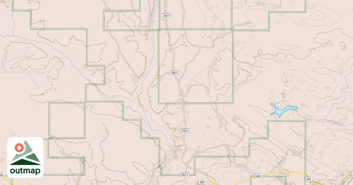 Map of Up5