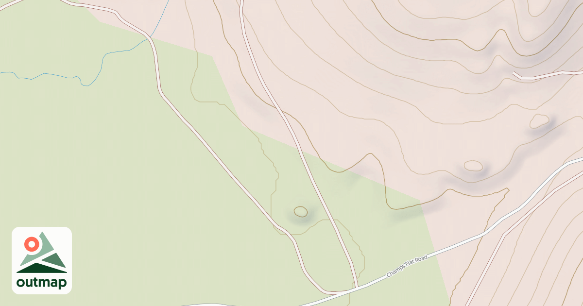 Map of CHAMPS FLAT