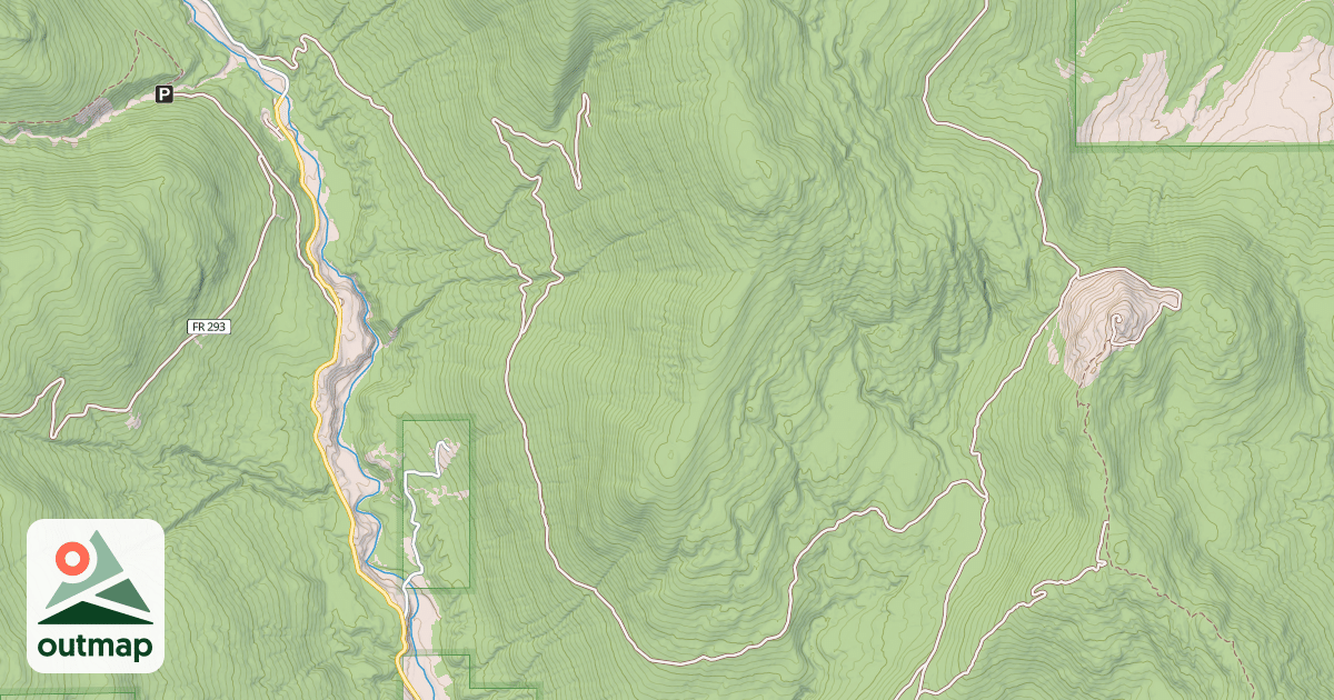 Map of PEARSON CREEK