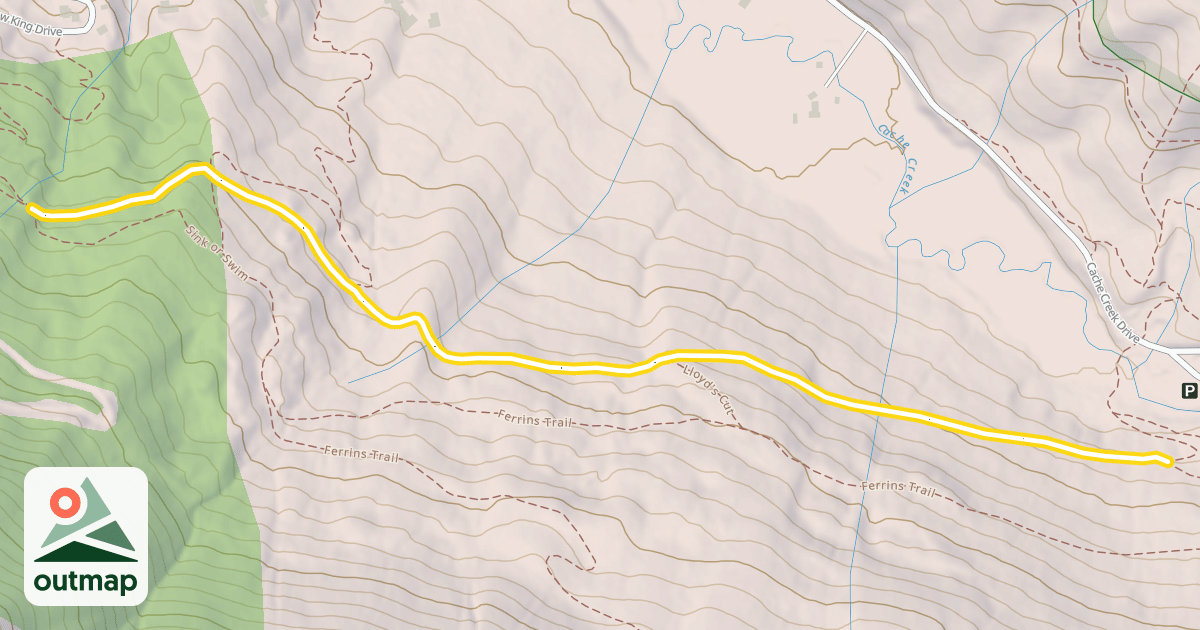 Map of Hagen Highway