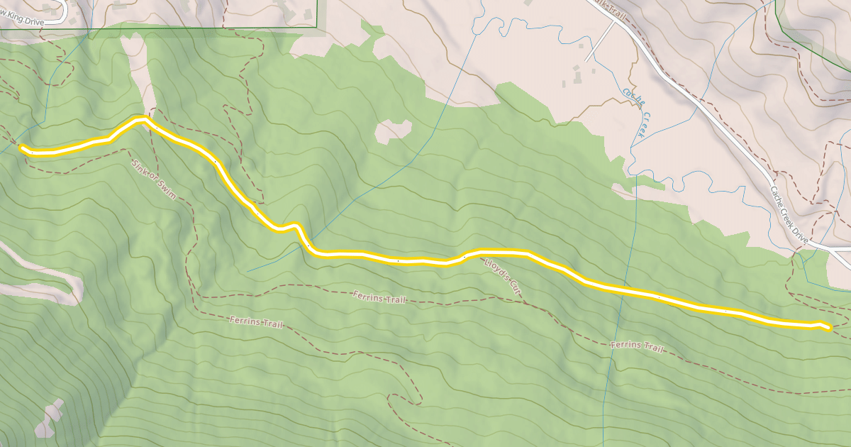 Map preview of Hagen Highway