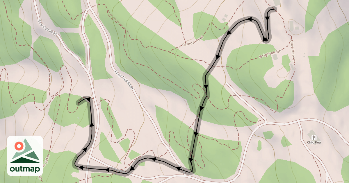 Map of Upper Freight Train