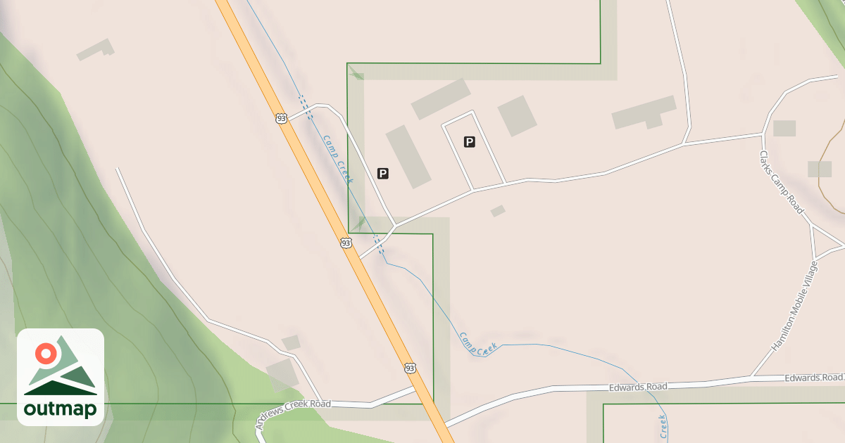 Map of (FDR) SULA RANGER STATION
