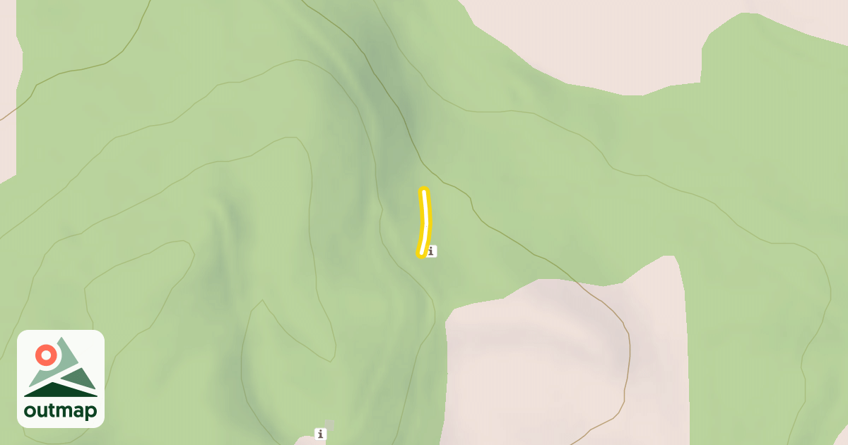 Map of Whispering Pines Trail