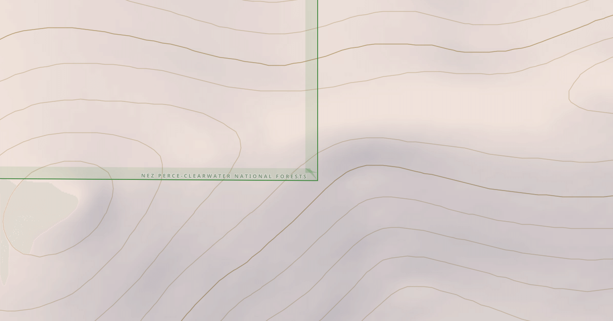 Map preview of PALOUSE OHV - POTLATCH CONNECT