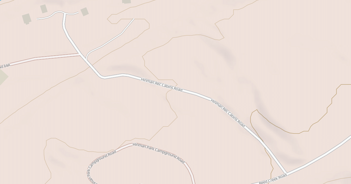 Map preview of HINMAN REC CABINS