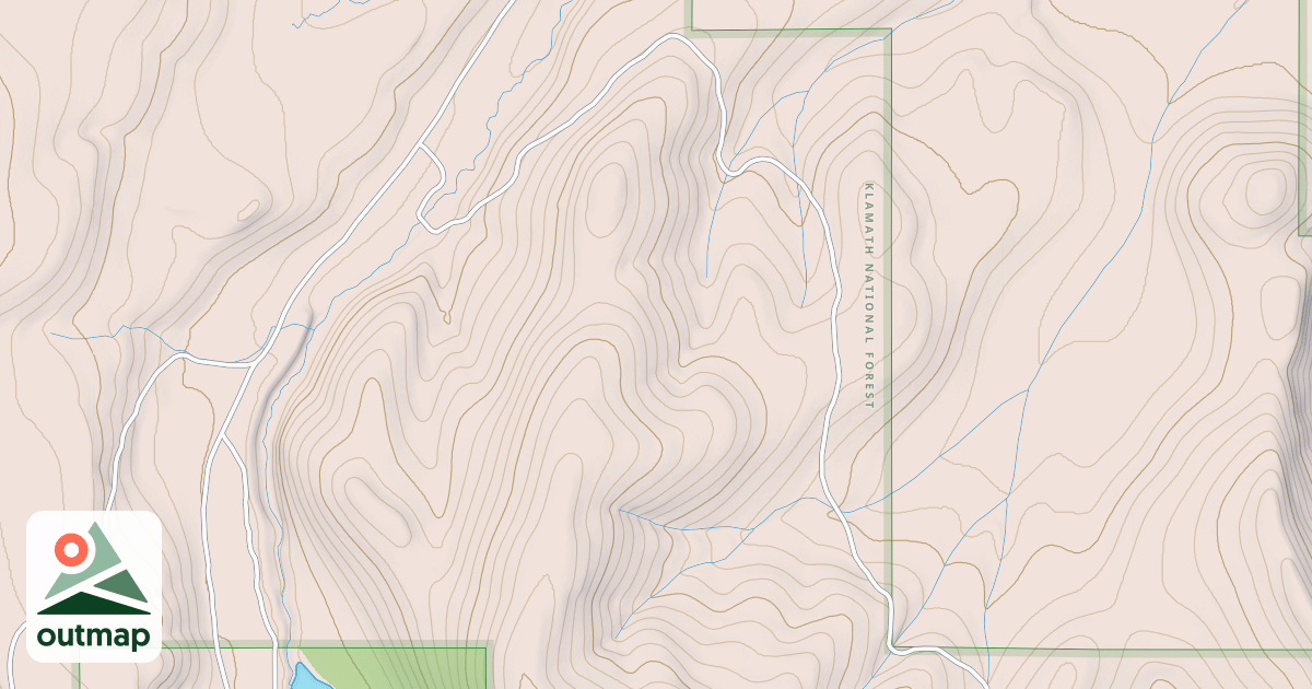 Map of BLUE FIRE