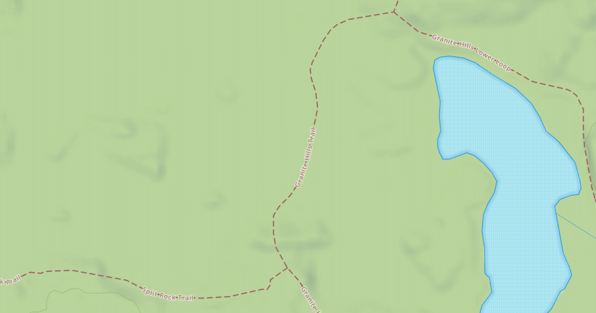 Map preview of Granite Hills Trail (Upper Loop)